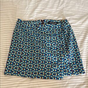 Urban Outfitters Blue A-Line Mini Skirt Casual
